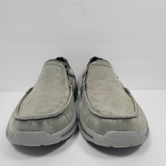 Skechers Creston Moseco Men\'s Olive Relaxed Fit Slip On Shoes US Size 10.5 main image 4
